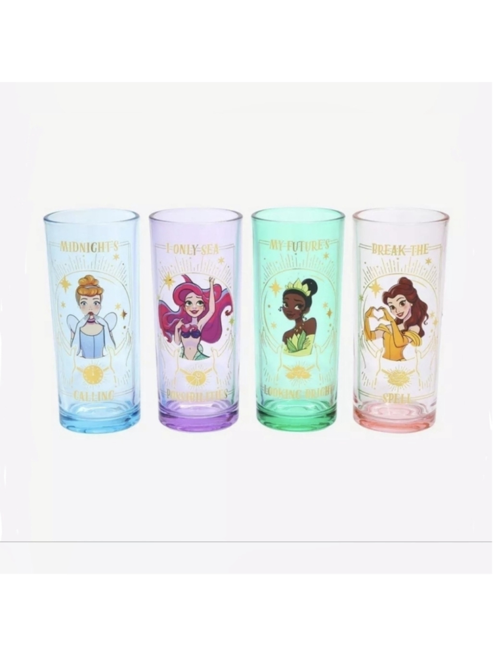 Disney Princess Mystic Portraits Glass Set